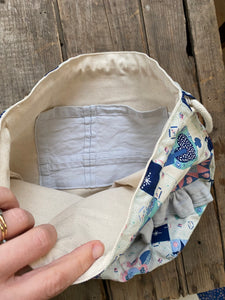 Large bag no.4 with ruffles