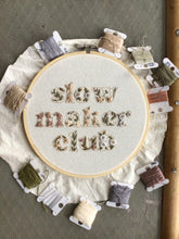 Load image into Gallery viewer, slow maker club PDF