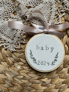 Ornament: baby 2024 version 1