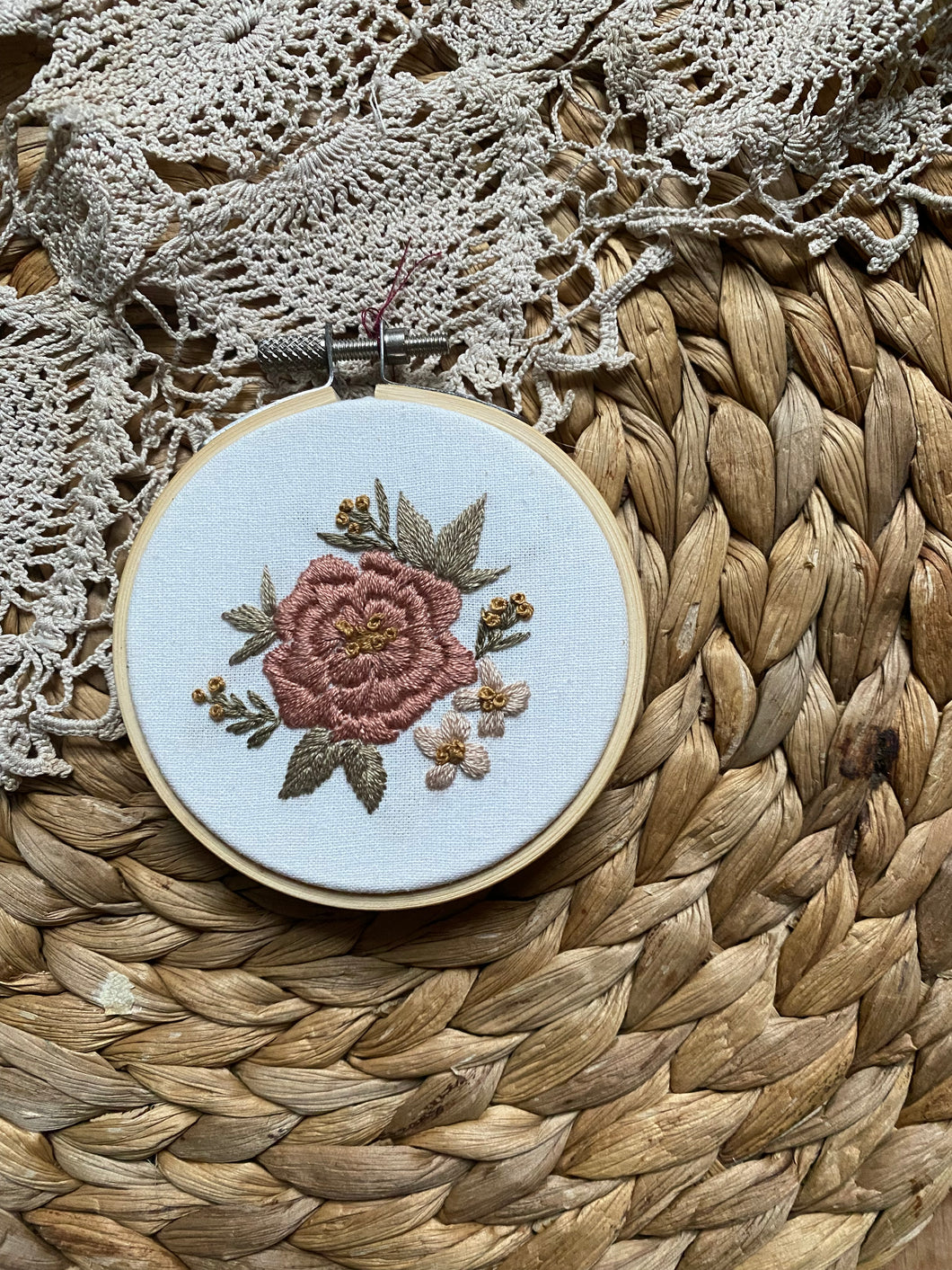 Small floral hoop 1