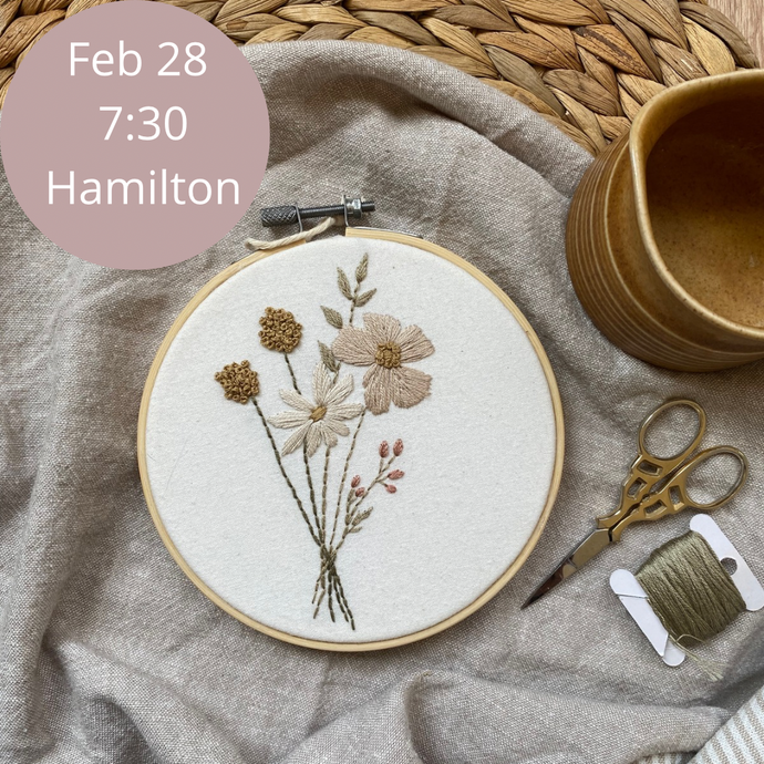 Feb 28 Social Stitch: Hamilton