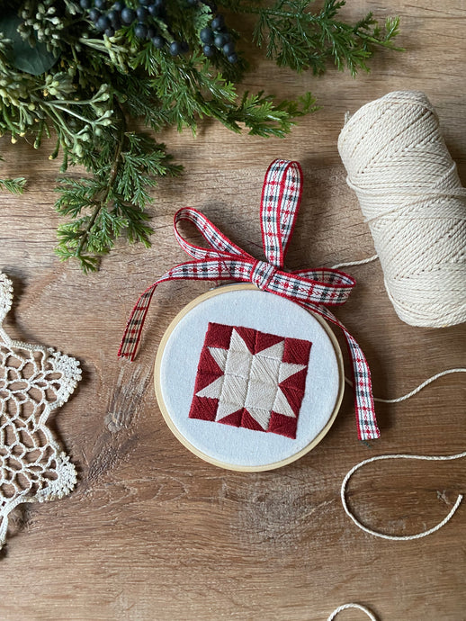 Ornament: quilt patch 2