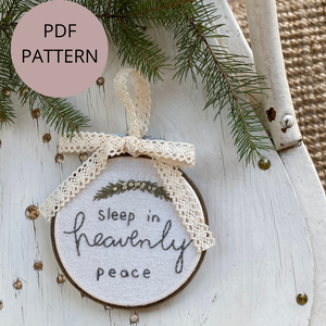 Sleep in Heavenly Peace Pattern PDF
