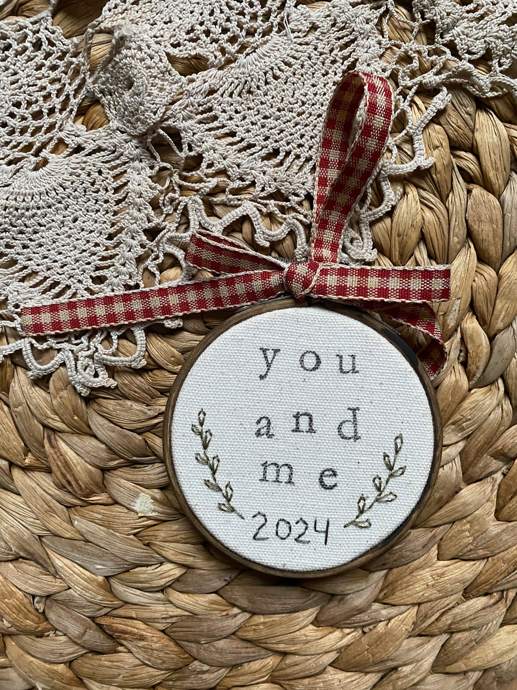 Ornament: you and me