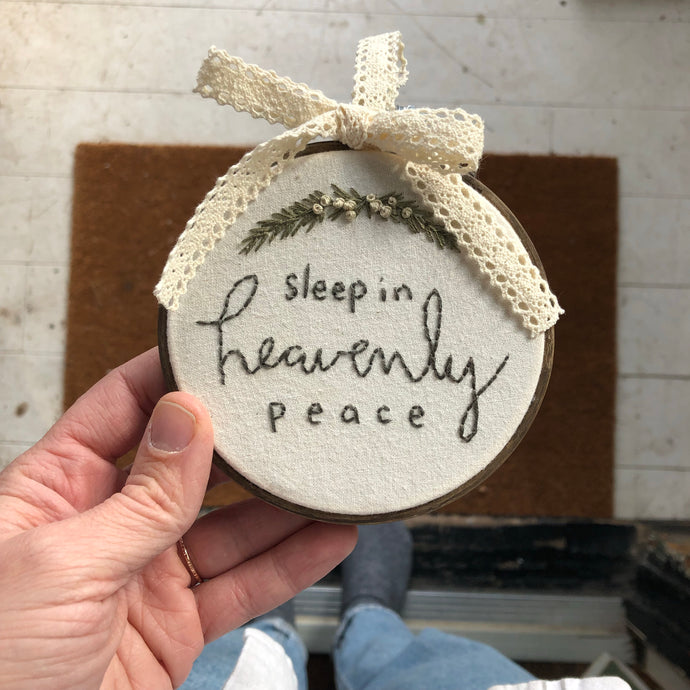 Ornament-Sleep in heavenly peace