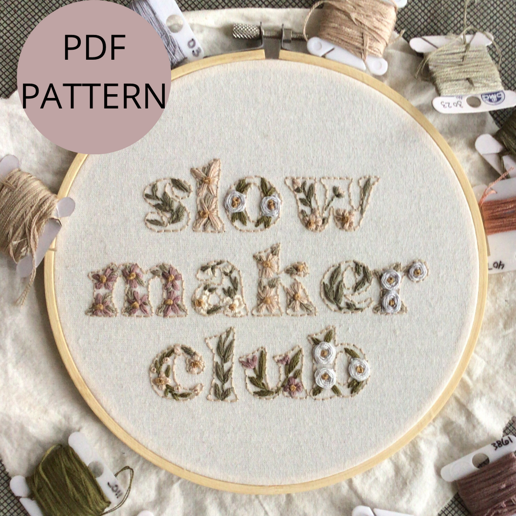 slow maker club PDF