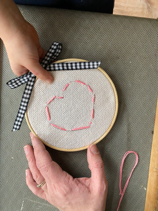 Kids embroidery kit